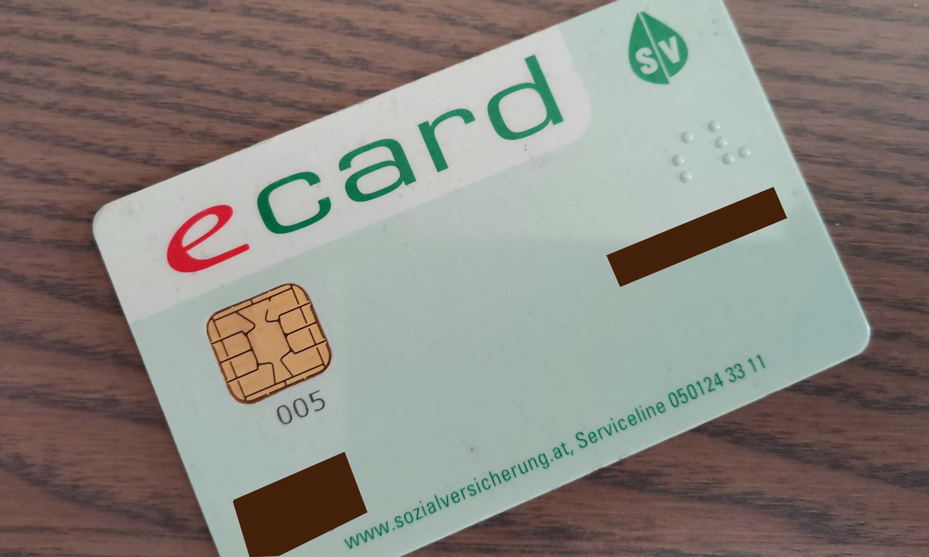 ecard FAQs British in Austria