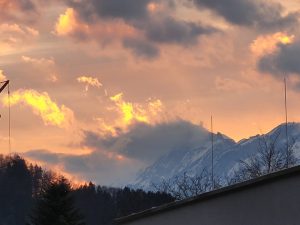 Winter Sun in Hohenems